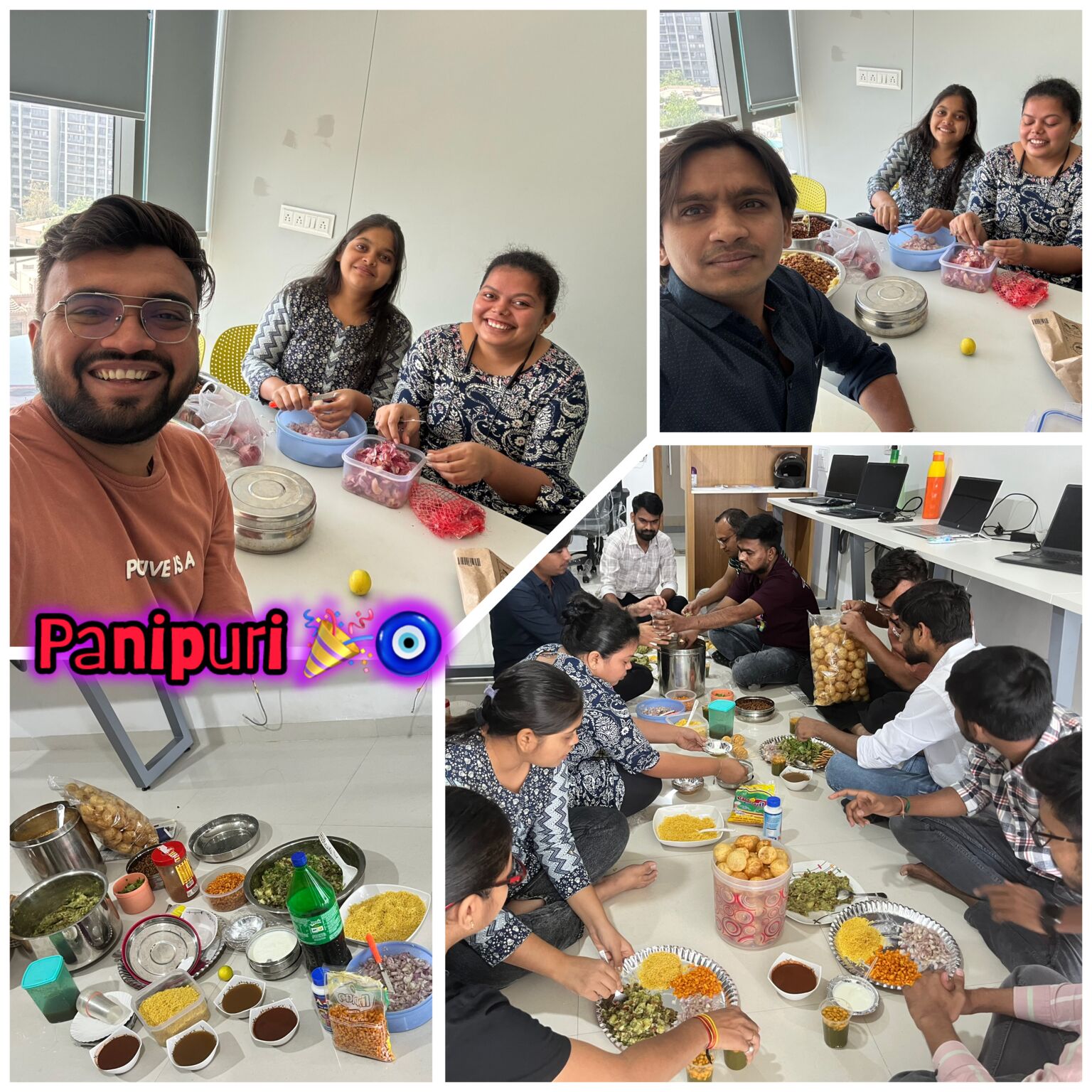 A Flavorful Day: Panipuri Event at Praeclarum Tech