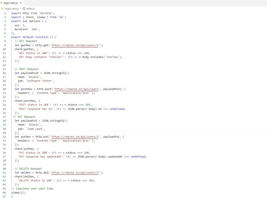 Example: User Management