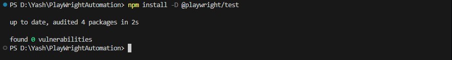 npm install