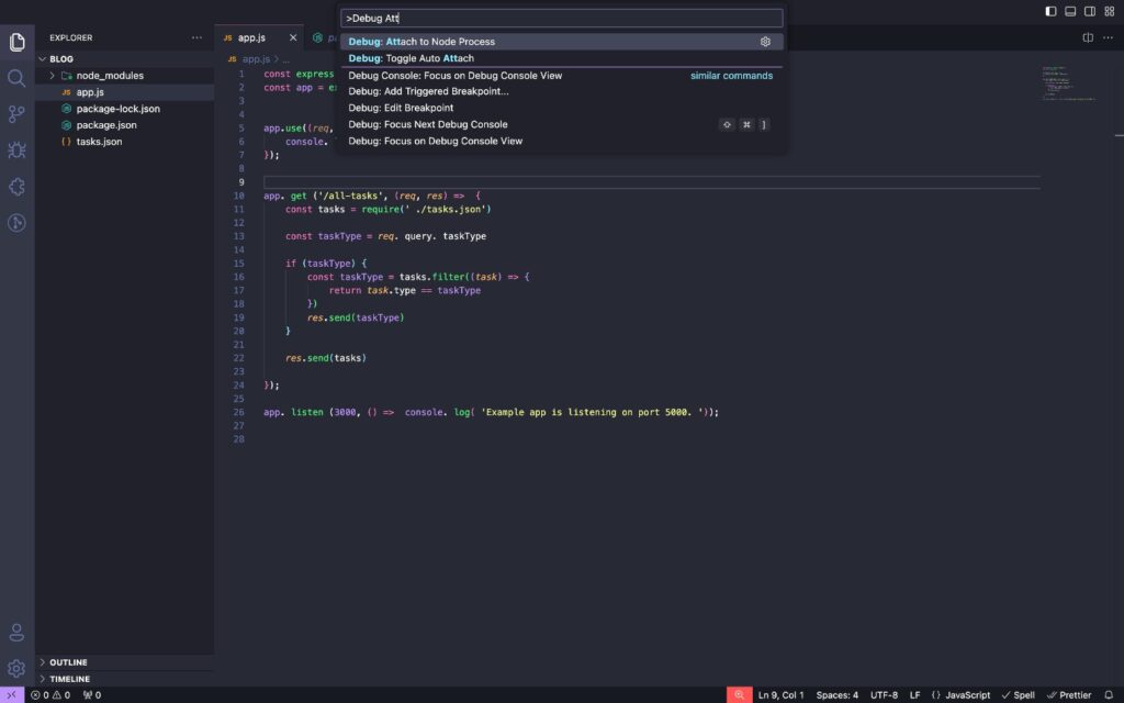 Debug att