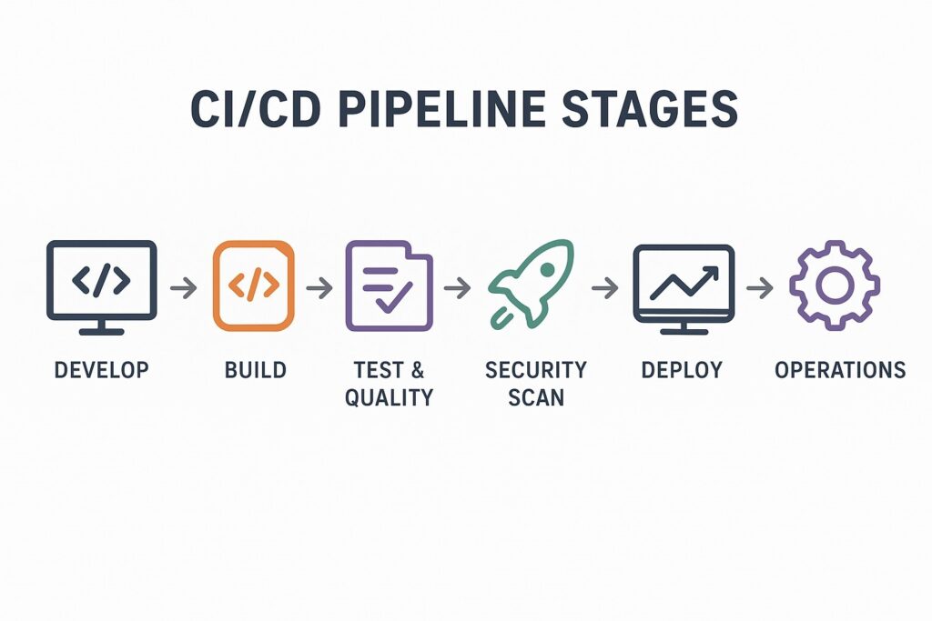 ci/cd pipeline stages