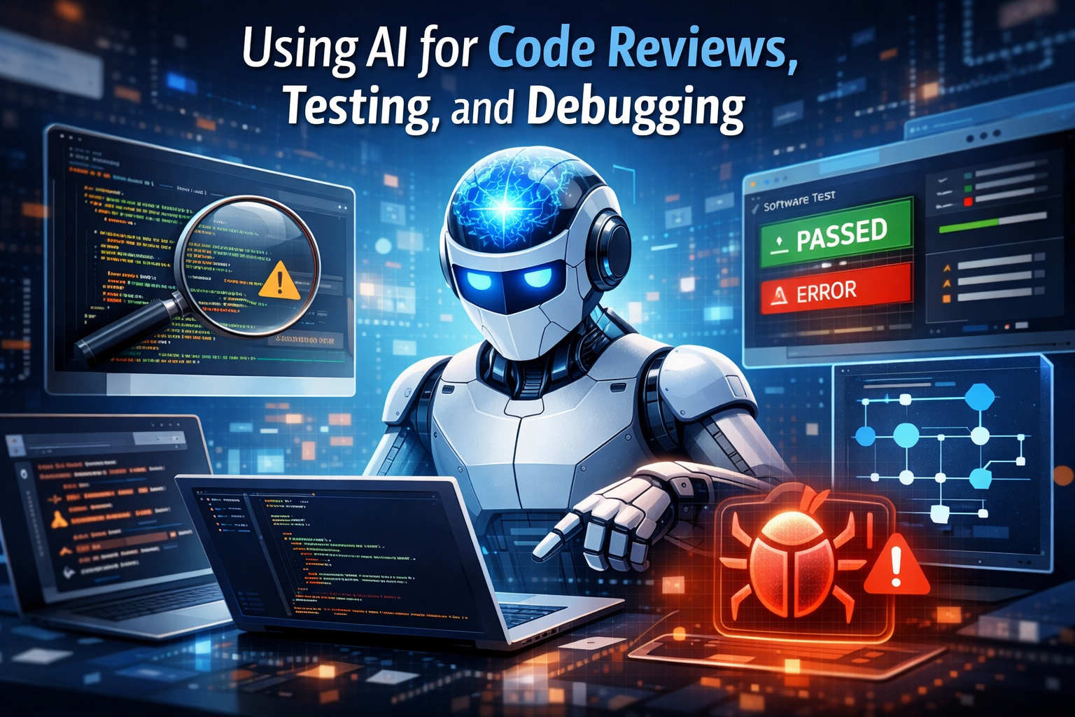 AI-Powered Code Intelligence: Review, Test & Debug Smarter