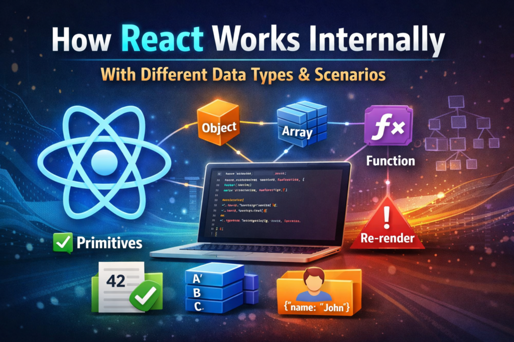 How React Works Internally With Different Data Types & Scenarios ...