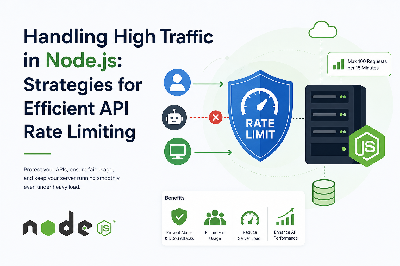 Handling High Traffic in Node.js: Strategies for Efficient API Rate Limiting
